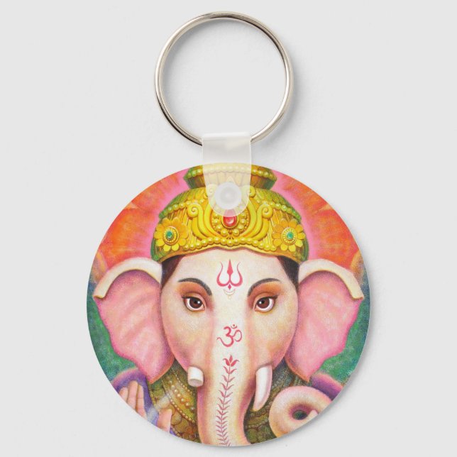 Chaveiro Bençãos de Ganesha (Frente)