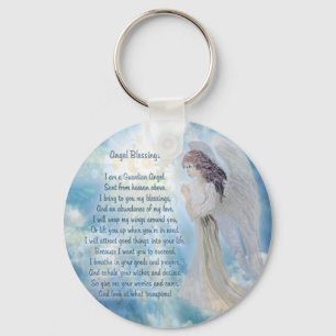 Chaveiro Bênçãos do anjo-da-guarda