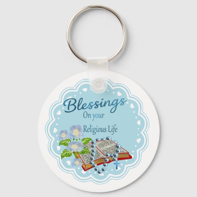 Chaveiro Bênçãos religiosas (Frente)