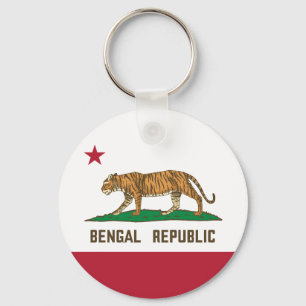Chaveiro Bengala República Tiger Flag Bengali Pride