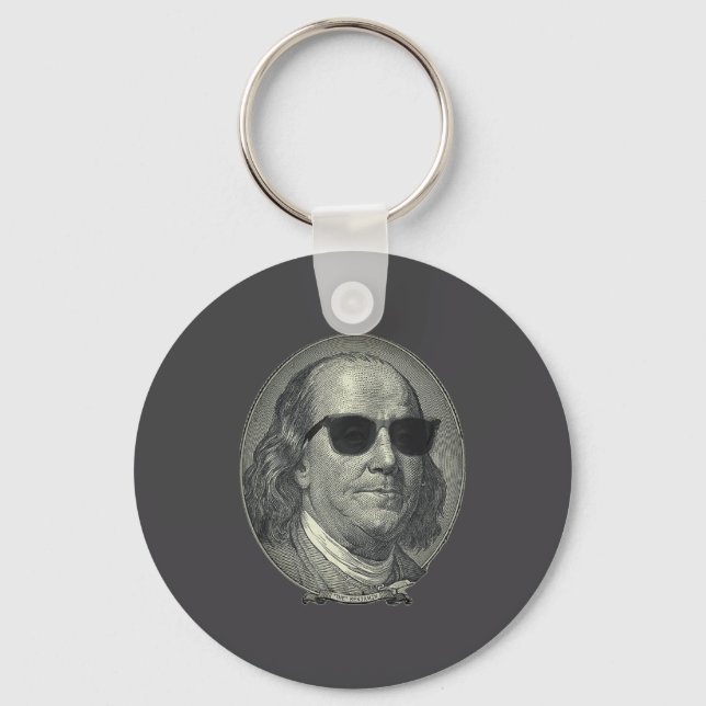 Chaveiro Benjamin Franklin O Benjamin É Tudo Sobre  (Frente)