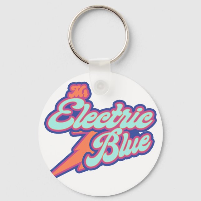 Chaveiro Benson Boone Mr. Electric Blu (Frente)