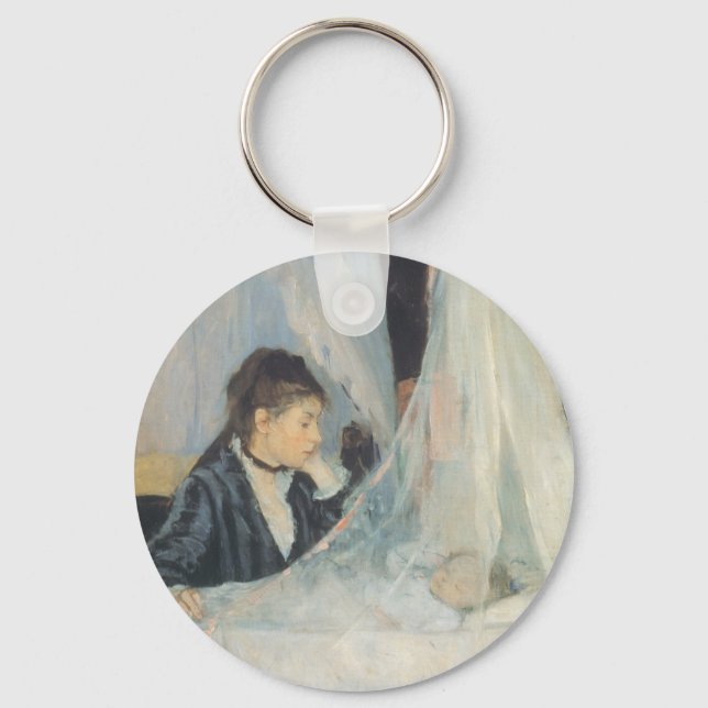 Chaveiro Berço por Berthe Morisot, Impressionismo Antigo (Frente)