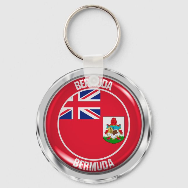 Chaveiro Bermuda Round Emblem (Frente)