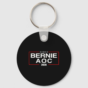 Chaveiro Bernie Aoc 2028 Bernie Sanders Alexandria Cortez P