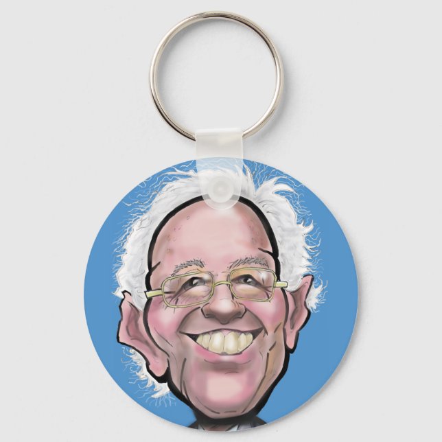 Chaveiro Bernie Sanders Caricature (Frente)