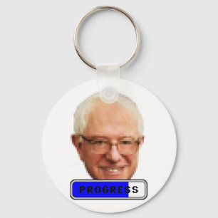 Chaveiro Bernie Sanders Pixelado - PROGRESS