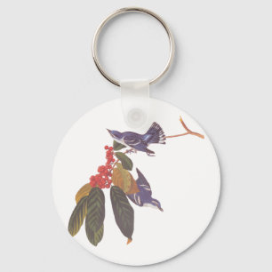 Chaveiro Berries Ceruleanos da Audubon com Bear Berries