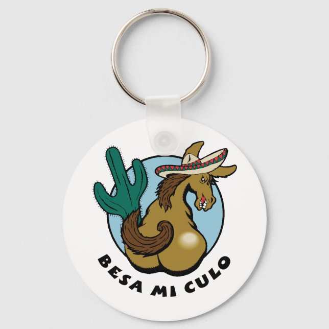 Chaveiro Besa Mi Culo (Frente)