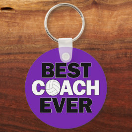 Chaveiro BEST COACH DE Voleibol CADA VEZ Cachorro Personali