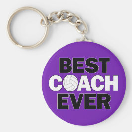 Chaveiro BEST COACH DE Voleibol CADA VEZ Cachorro Personali