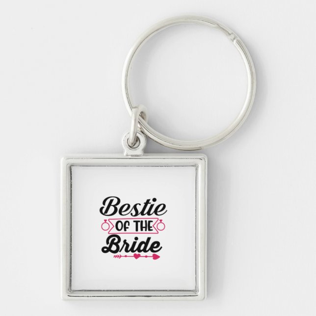 Chaveiro Bestie De Casamento Da Noiva (Frente)