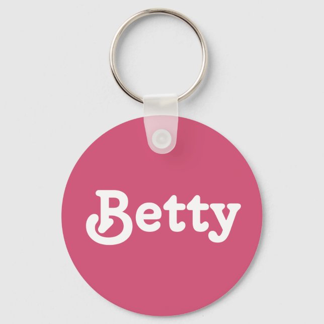 Chaveiro Betty de cadeia-chave (Frente)