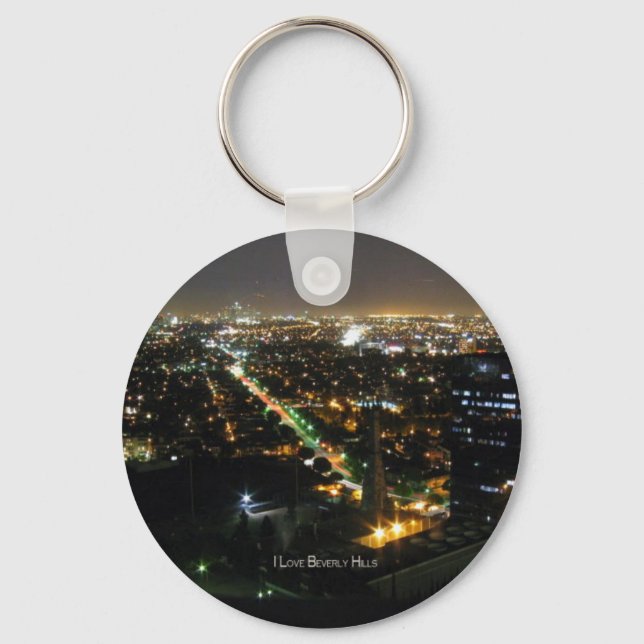 Chaveiro Beverly Colinas: Eu Amo Colinas Beverly (Frente)