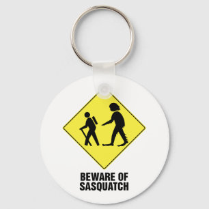 Chaveiro Beware de Sasquatch