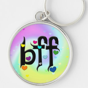 Chaveiro bff ~ corações