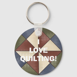 Chaveiro bg (603), ILOVEQUILTING!