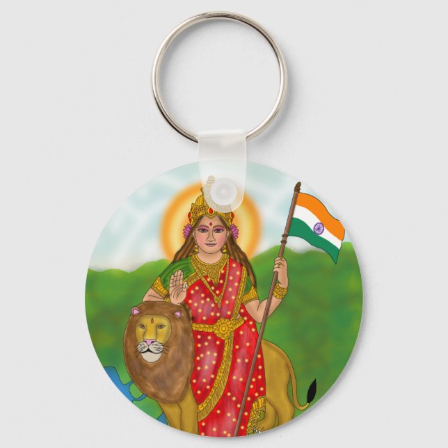 Chaveiro Bharat Mata Keychain (Frente)