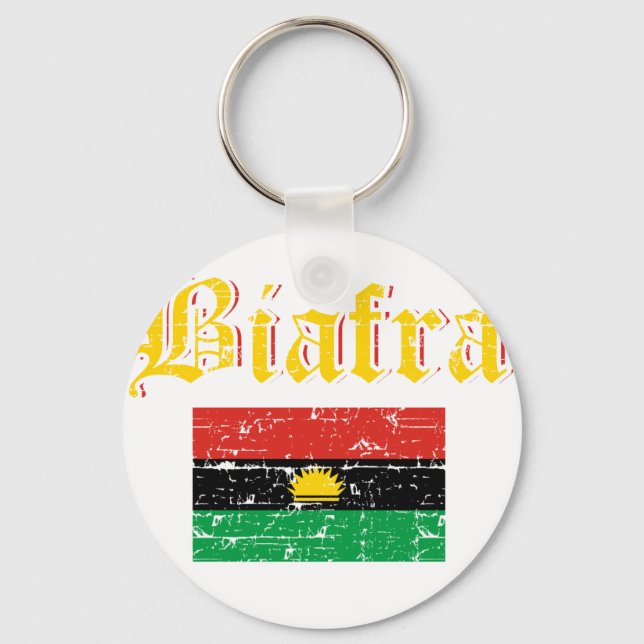 Chaveiro Biafra Flag (Frente)