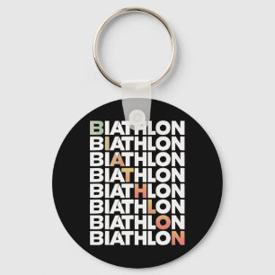 Chaveiro Biathlon Winter Sports Skifle Sapatando Biath