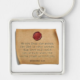 Chaveiro BIBLE VERSE - Hebrews 6:19 - Keychain