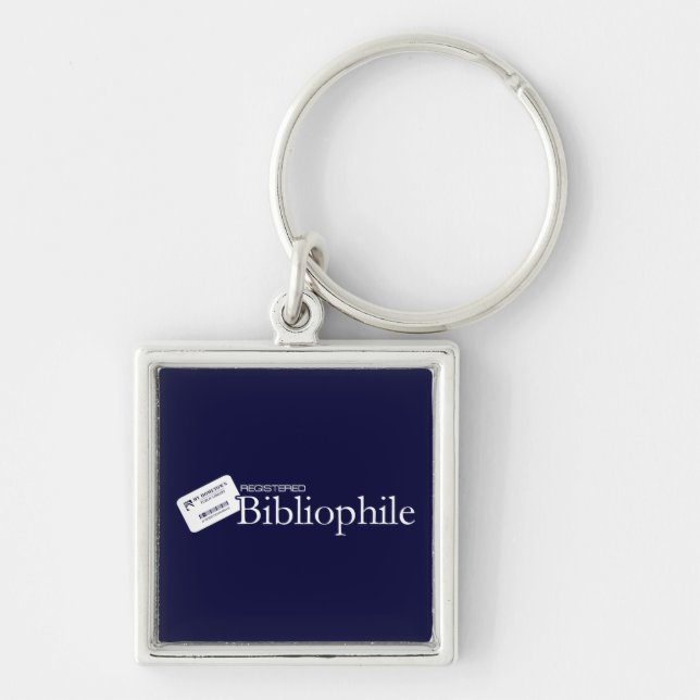 Chaveiro Bibliophile registrado (Frente)