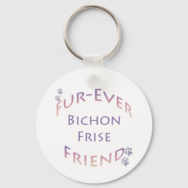 Chaveiro Bichon Frise Fuere (Frente)