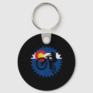 Chaveiro Bicicleta de Montanha Colorado Ciclismo Mtb