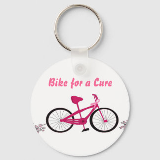 Chaveiro Bicicleta Rosa Conscientização