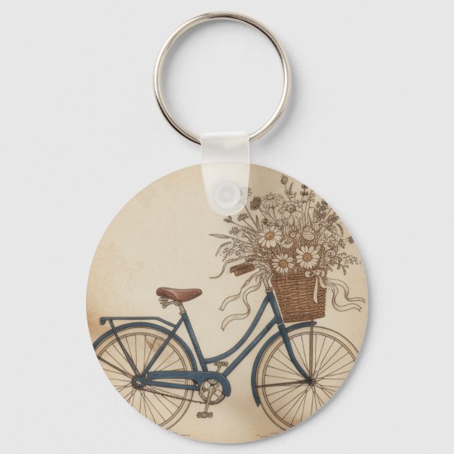 Chaveiro bicicleta vintage (Frente)