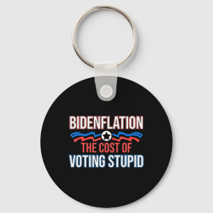 Chaveiro Biden Flation O Custo Da Votação De Anti-Biden Est