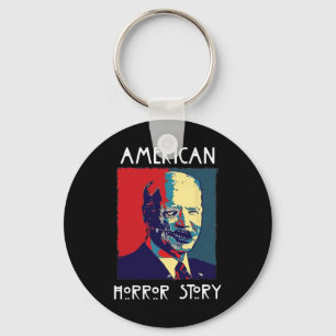 Chaveiro Biden Horror American Zombie Story Halloween Retro
