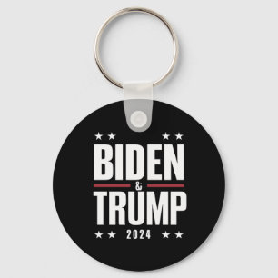 Chaveiro Biden Trump 2024 Eleição Divertida Presidencial VP