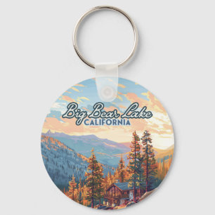Chaveiro Big Bear Lake California San Bernardino Vintage