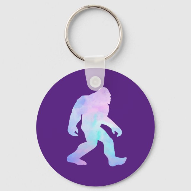 Chaveiro Bigfoot Aquarela       (Frente)