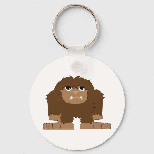 Chaveiro Bigfoot bonito (Frente)