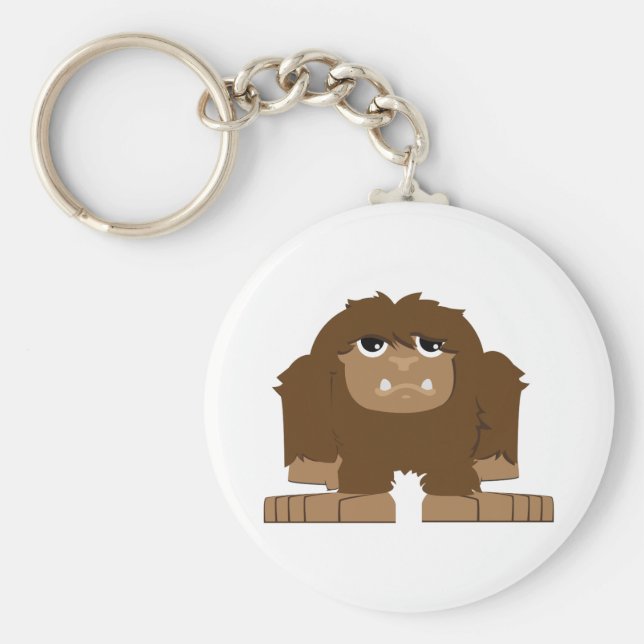 Chaveiro Bigfoot bonito (Frente)