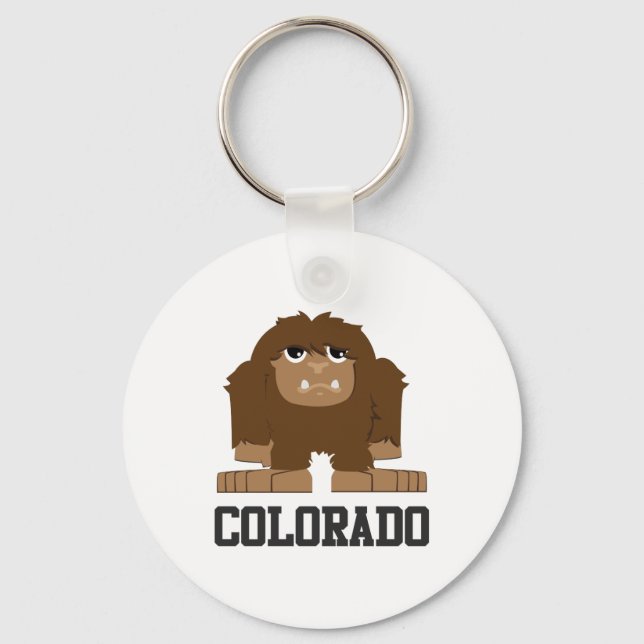 Chaveiro Bigfoot Colorado (Frente)