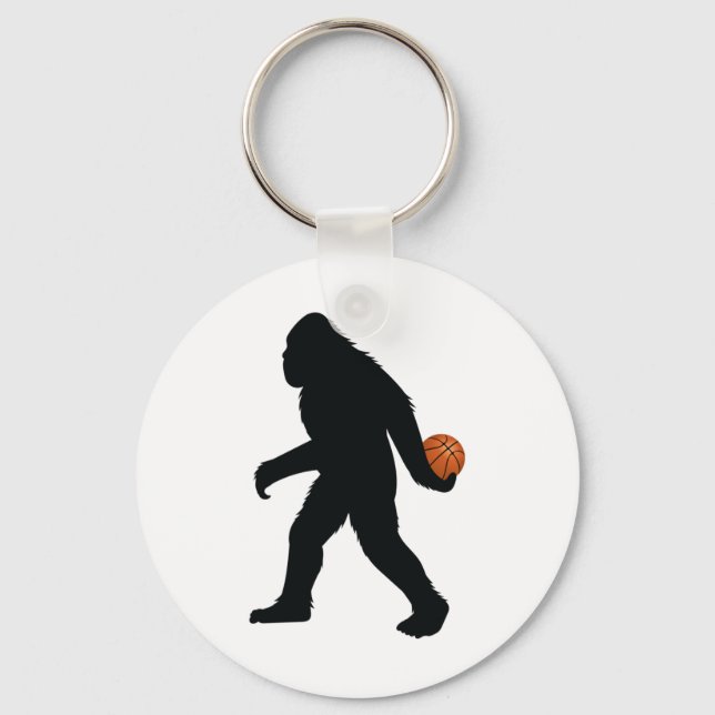 Chaveiro Bigfoot Jogando Basquete (Frente)