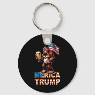 Chaveiro Bigfoot Sasquatch Trump Biden 2024 antes da eleiçã
