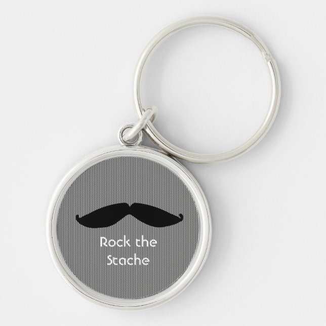 Chaveiro Bigode com Dito Fofo (Frente)