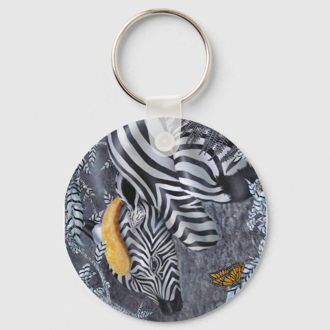 Chaveiro Bijou du nior et blanc (Frente)