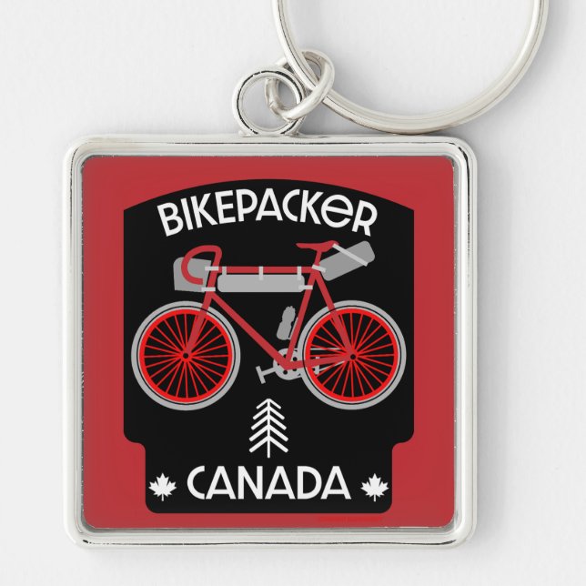 Chaveiro Bikepacking Canada (Frente)