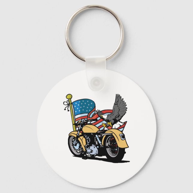 Chaveiro Biker American Eagle (Frente)