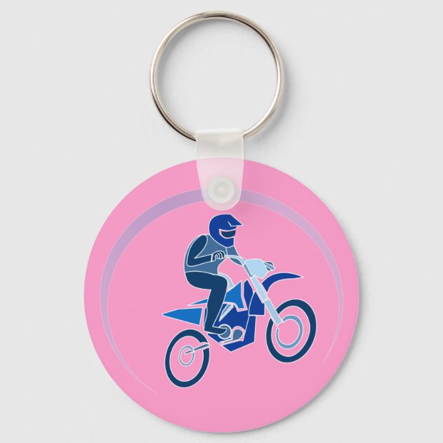 Chaveiro Biker de vetor de diafragma (Frente)