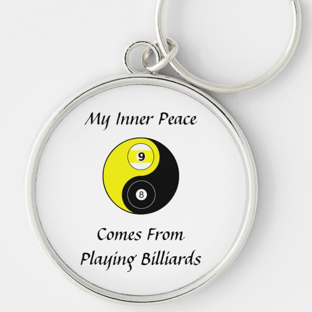 Chaveiro Bilhar (Frente)