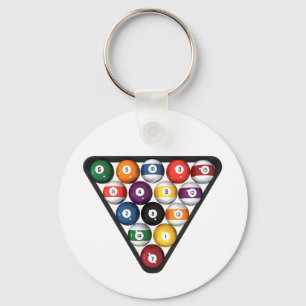 Chaveiro Bilhares / Bolas de Piscina