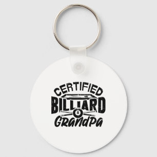 Chaveiro Billiard Grandpa Piscina Billiard Player F