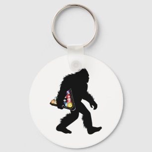 Chaveiro Billiards Bigfoot Com Sasquatch Piscina Snooker