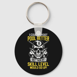 Chaveiro Billiards, Jogo de Piscina de Crânio, Eu Podia Ati